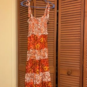 Abel the Label Maxi floral boho dress